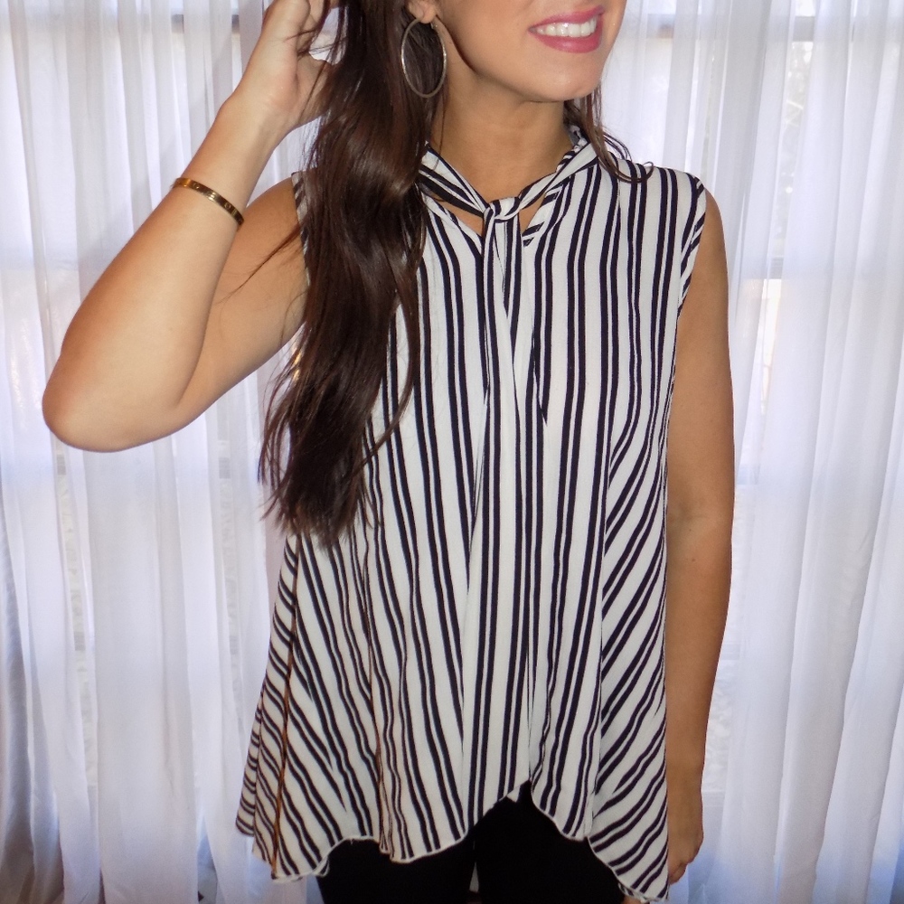 High Low Sleeveless Top